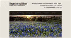 Desktop Screenshot of hoganfuneralhome.com