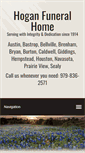 Mobile Screenshot of hoganfuneralhome.com